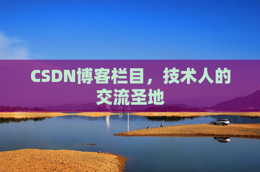 CSDN博客栏目，技术人的交流圣地